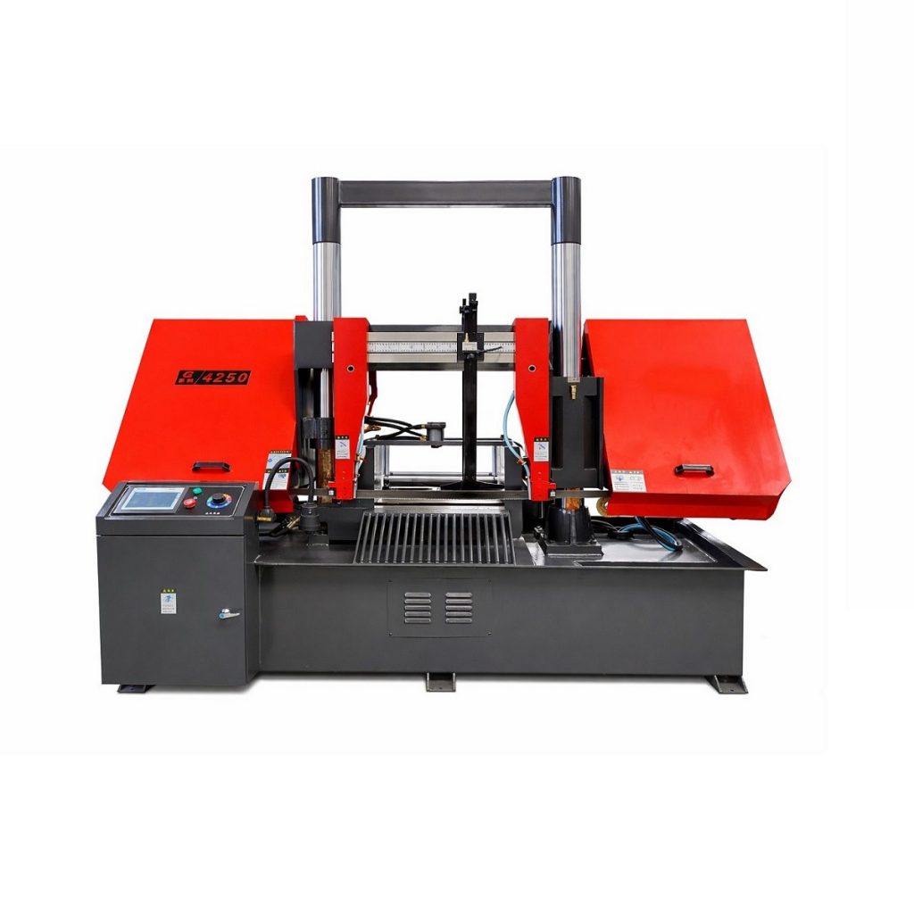 17%e2%80%b3 cnc horizontal band saw for metal cutting img2