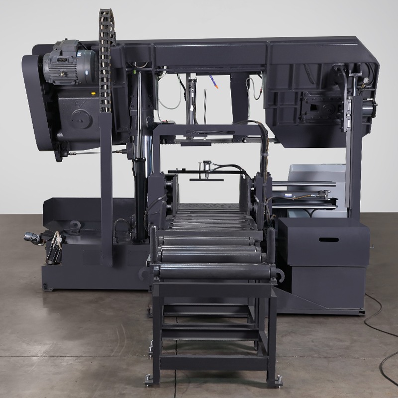 26 horizontal hydraulic metal band saw back structure