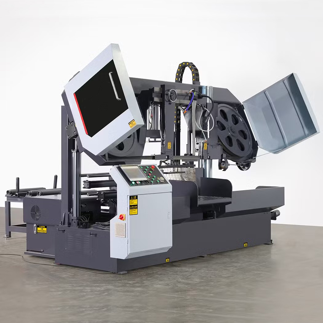26 inch nc automatic heavy duty horizontal band saw img1
