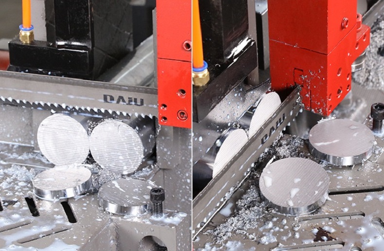 alekvs industrial metal band saw 120mm metal bar cutting