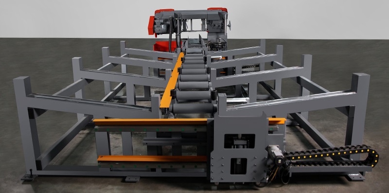 rack d'alimentation automatique de stockage côté ligne