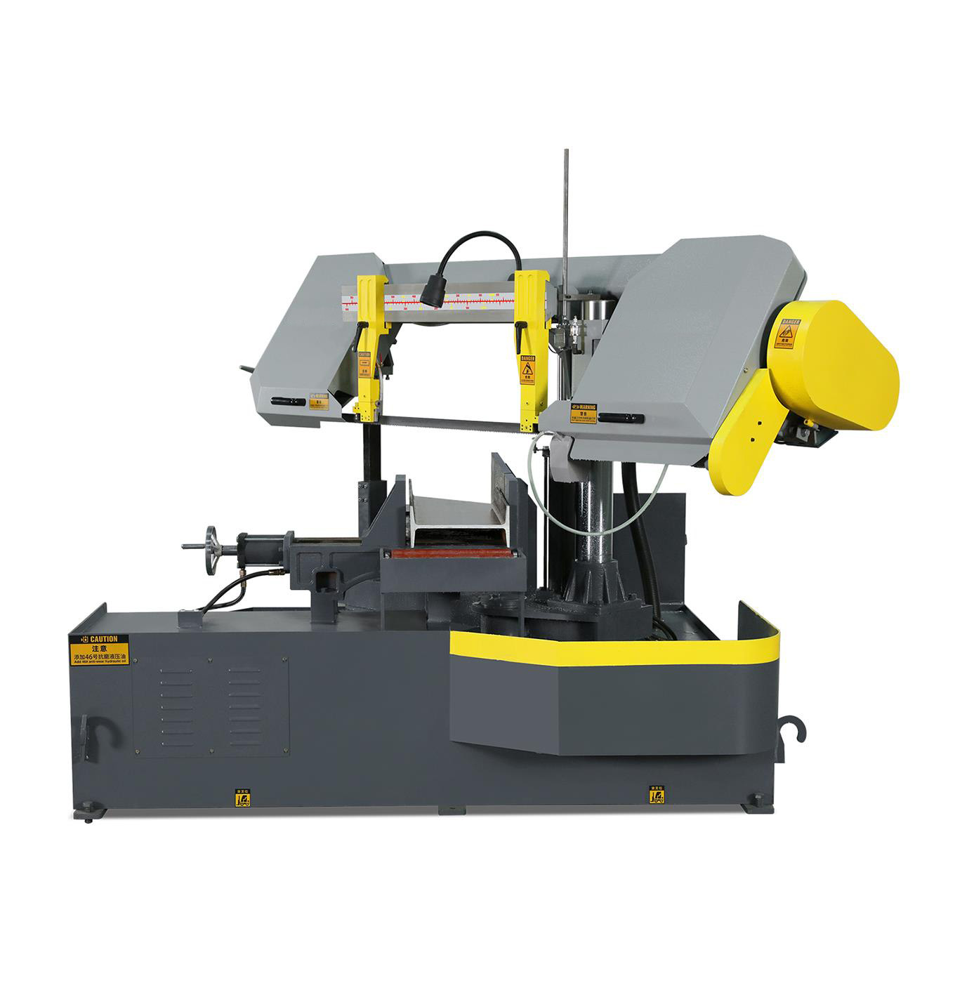 heavy duty horizontal mitre band saw 2