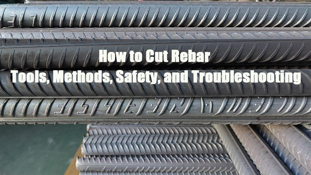 how to cut rebar tools methods safety and troubleshooting