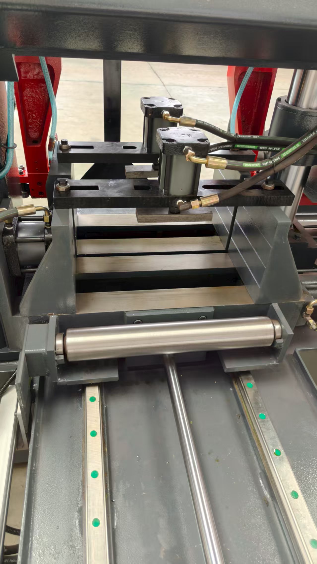 NC 수평 밴드톱 클램핑 작업대