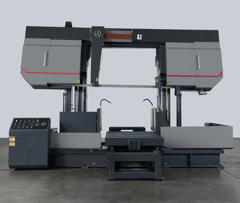 Scie à ruban horizontale industrielle semi-automatique robuste AEK VA 100SA