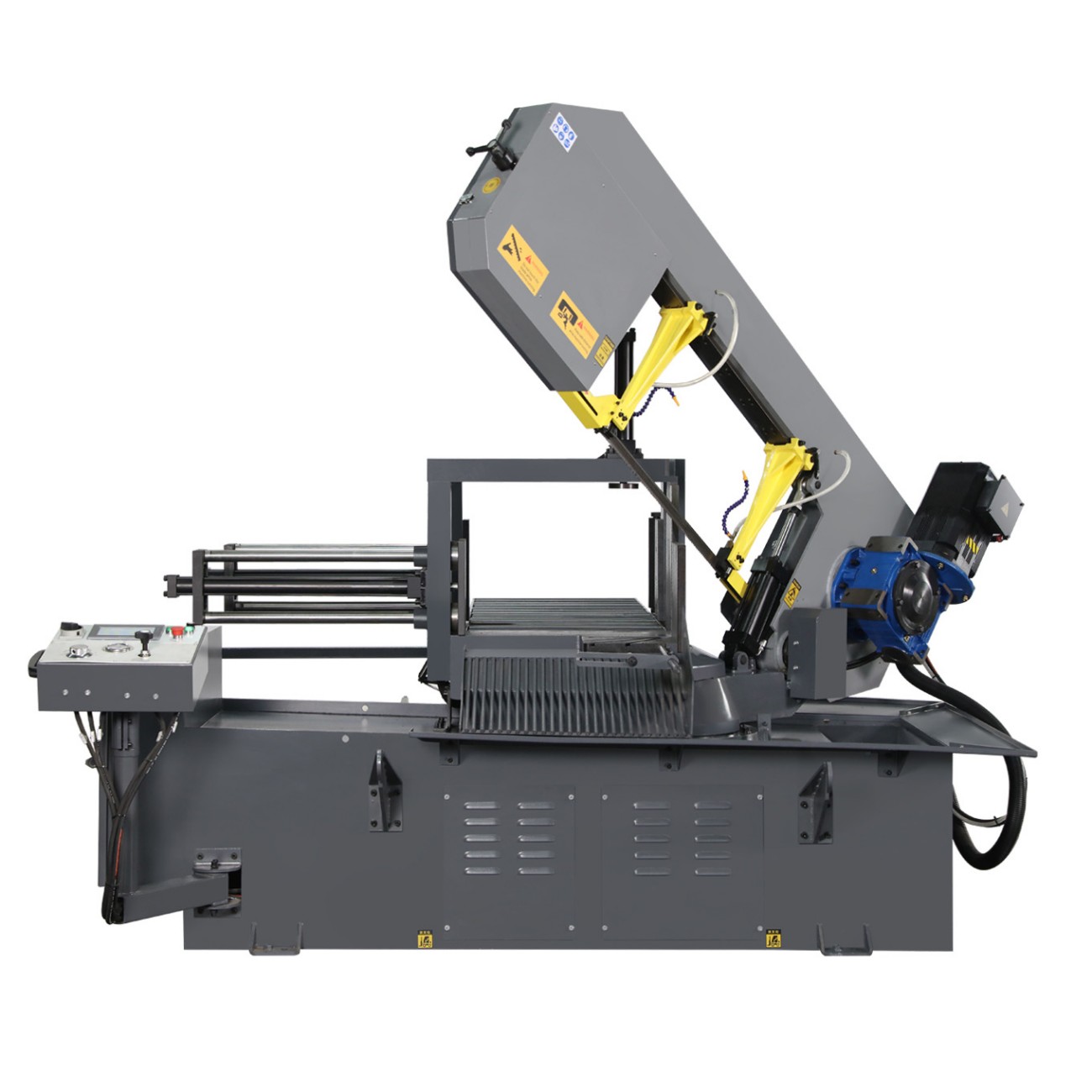 horizontal mitre band saw for metalworking img4