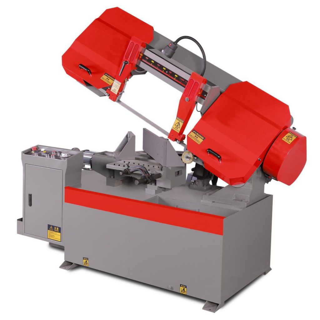 horizontal mitre band saw for metalworking img5