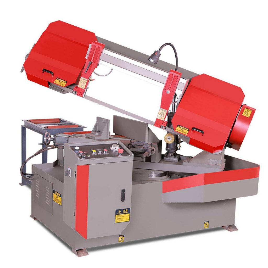 horizontal mitre band saw for metalworking img7