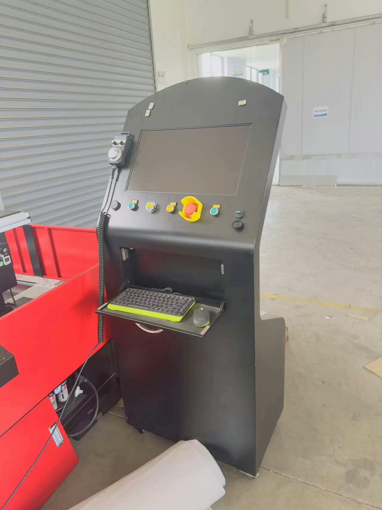 panel de control eléctrico cnc