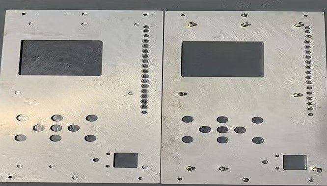 Remachado a presión de la caja de control del armario eléctrico