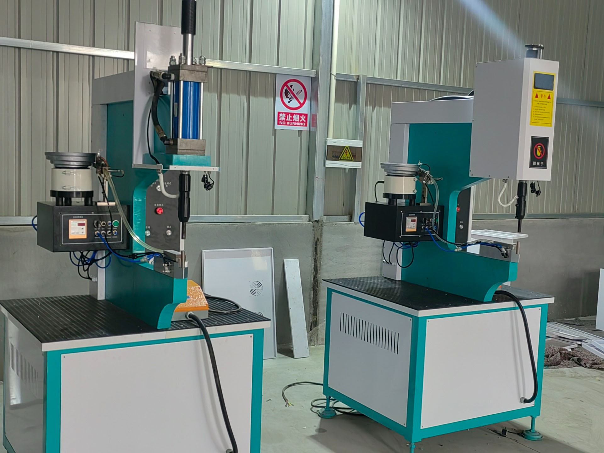Fábrica de remachadoras neumáticas e hidráulicas