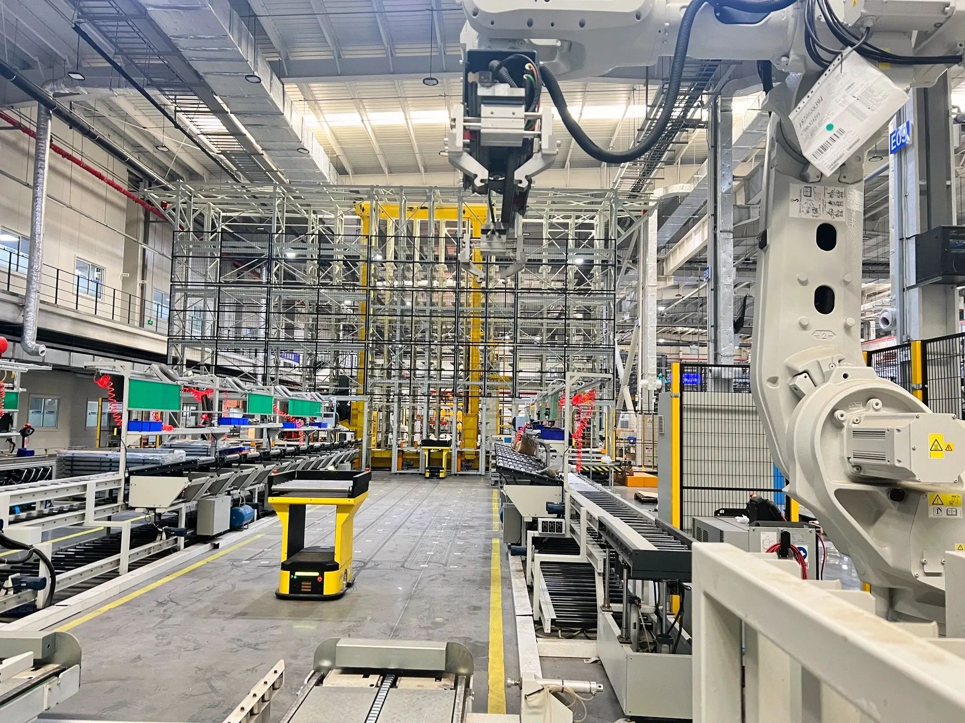 sistema de montaje automatizado en línea