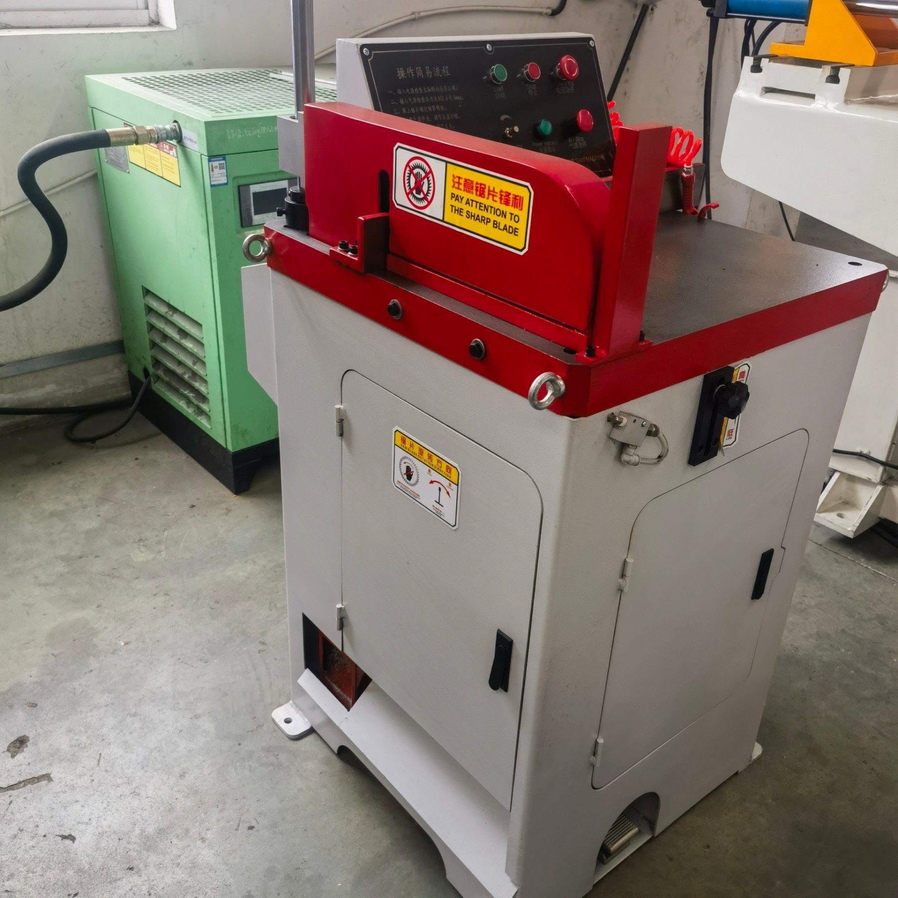 aluminum tube cutting machine for industrial use