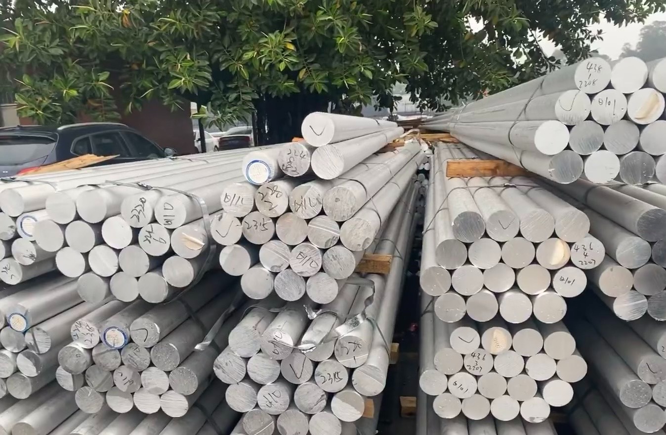 Piezas de aluminio 6061, perfiles y barras de aluminio