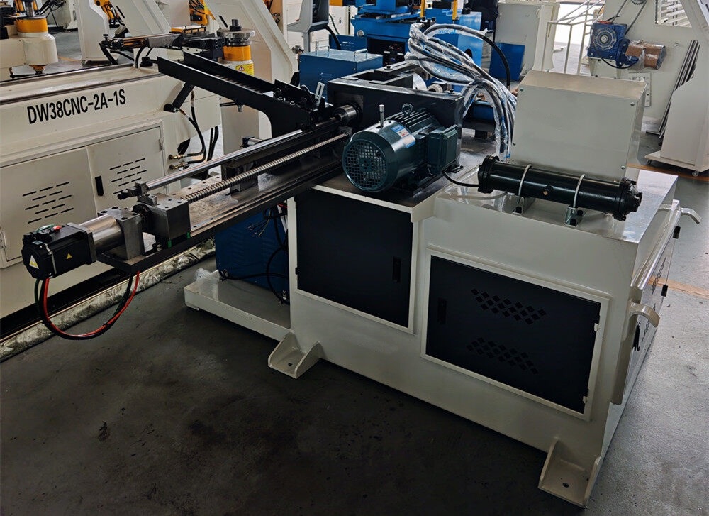 cnc automatic tube end closing machinewith automatic loading and unloading system