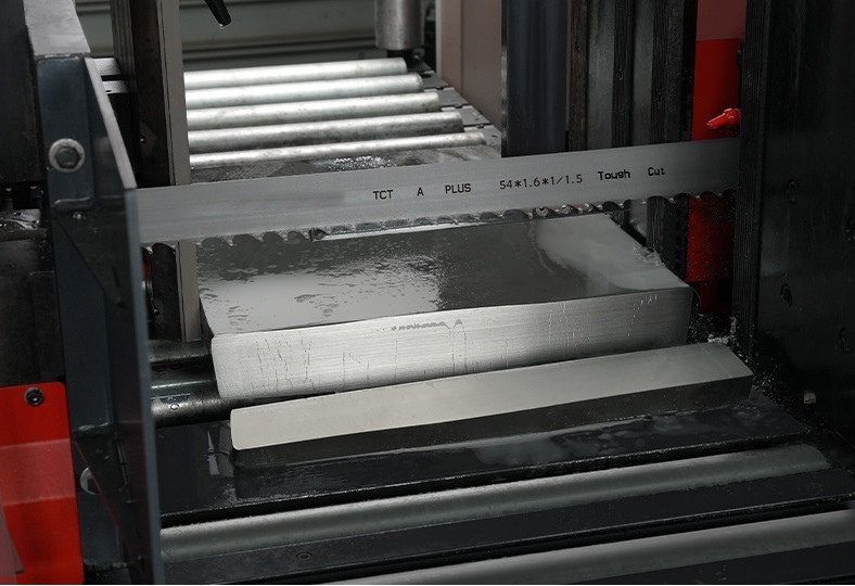 carbide band saw blade for gh4145 nickel alloy cutting 2 3 tpi tooth pitch