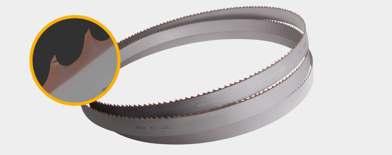 carbide tipped band saw blades with hard coating
