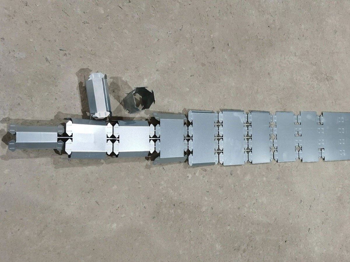 perfuração personalizada de chapas metálicas