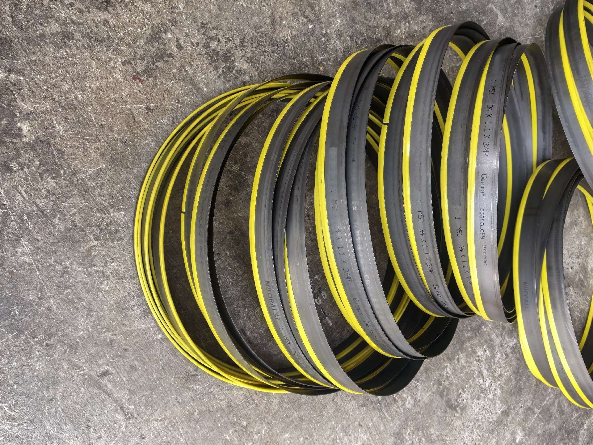 high performance coated band saw blades for industrial use