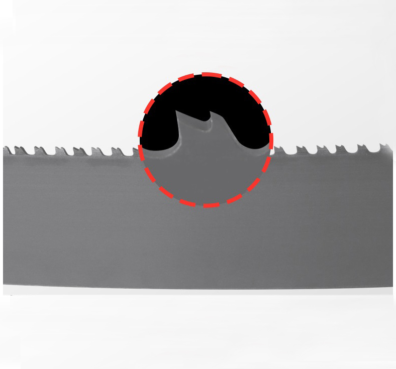 increased chip groove capacity enhances chip evacuation