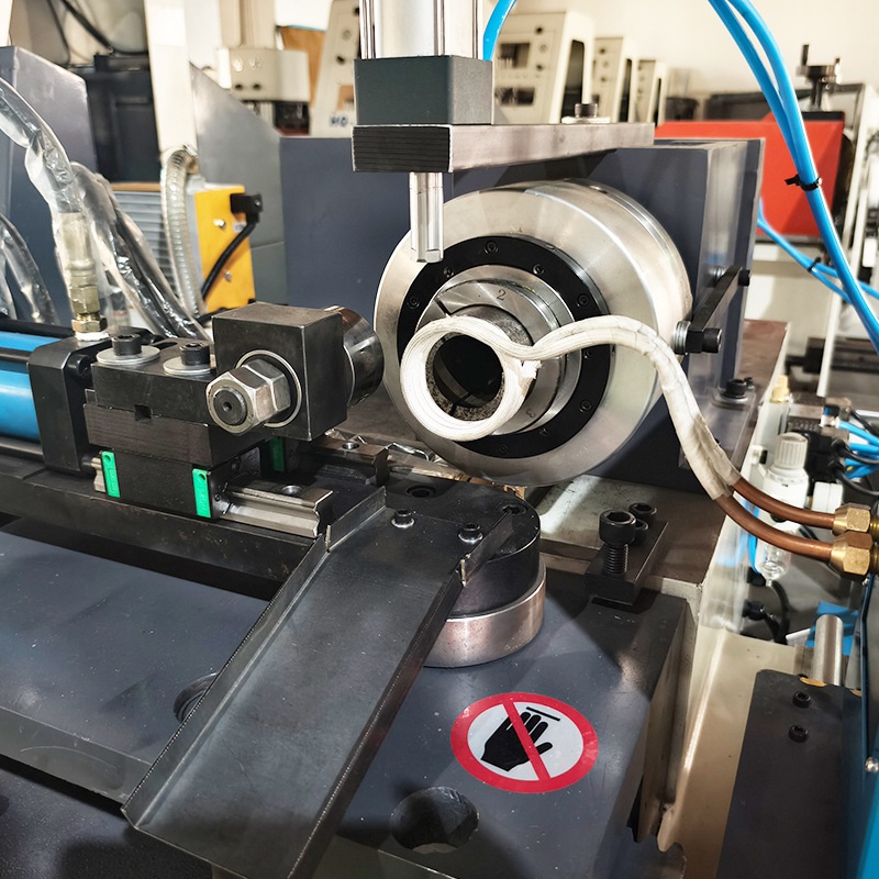 induction heating coil for metal tube end forming