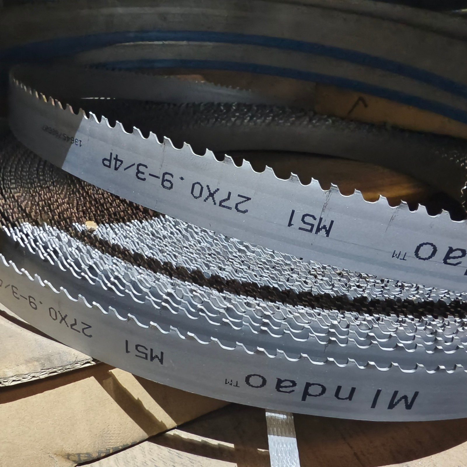 m51 bi metal bandsaw blade for cutting i beams h beams