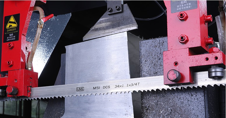 m51 bandsaw blade is designed for cutting aluminum blocks