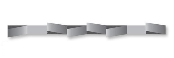 raker tooth mixed set with unset