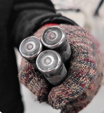 round tube end with rf heated forming sample 1