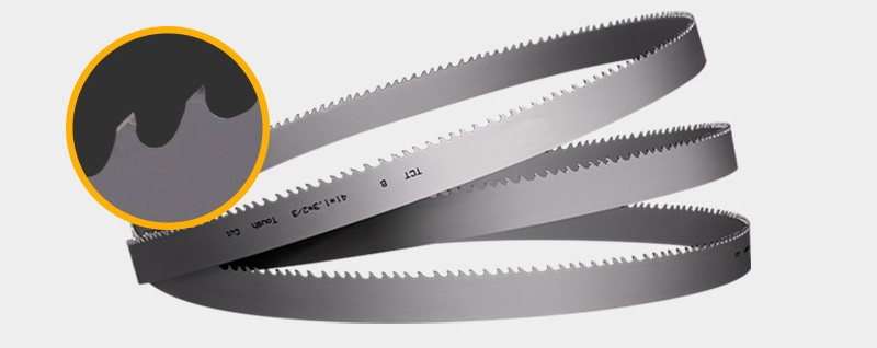 tct band saw blade carbide tipped no coating