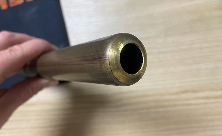 tube end closing machine for copper tubes