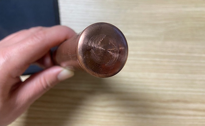 tube end closing and sealing machine for copper tubes