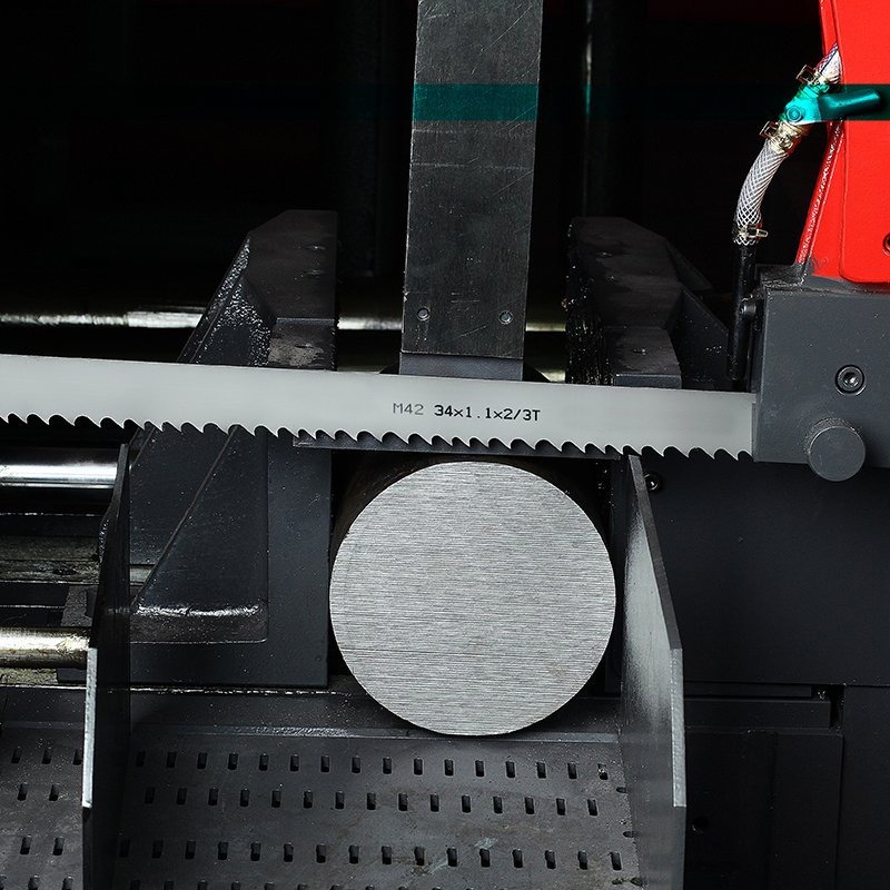 versatile m42 bi metal bandsaw blade for round steel cutting
