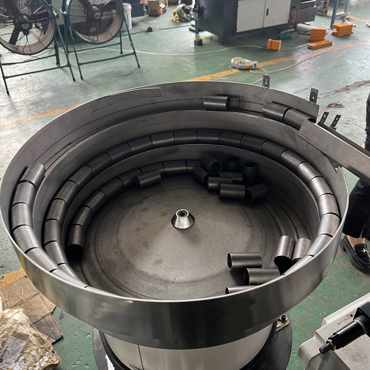 vibration bowl feeding system for small tubes