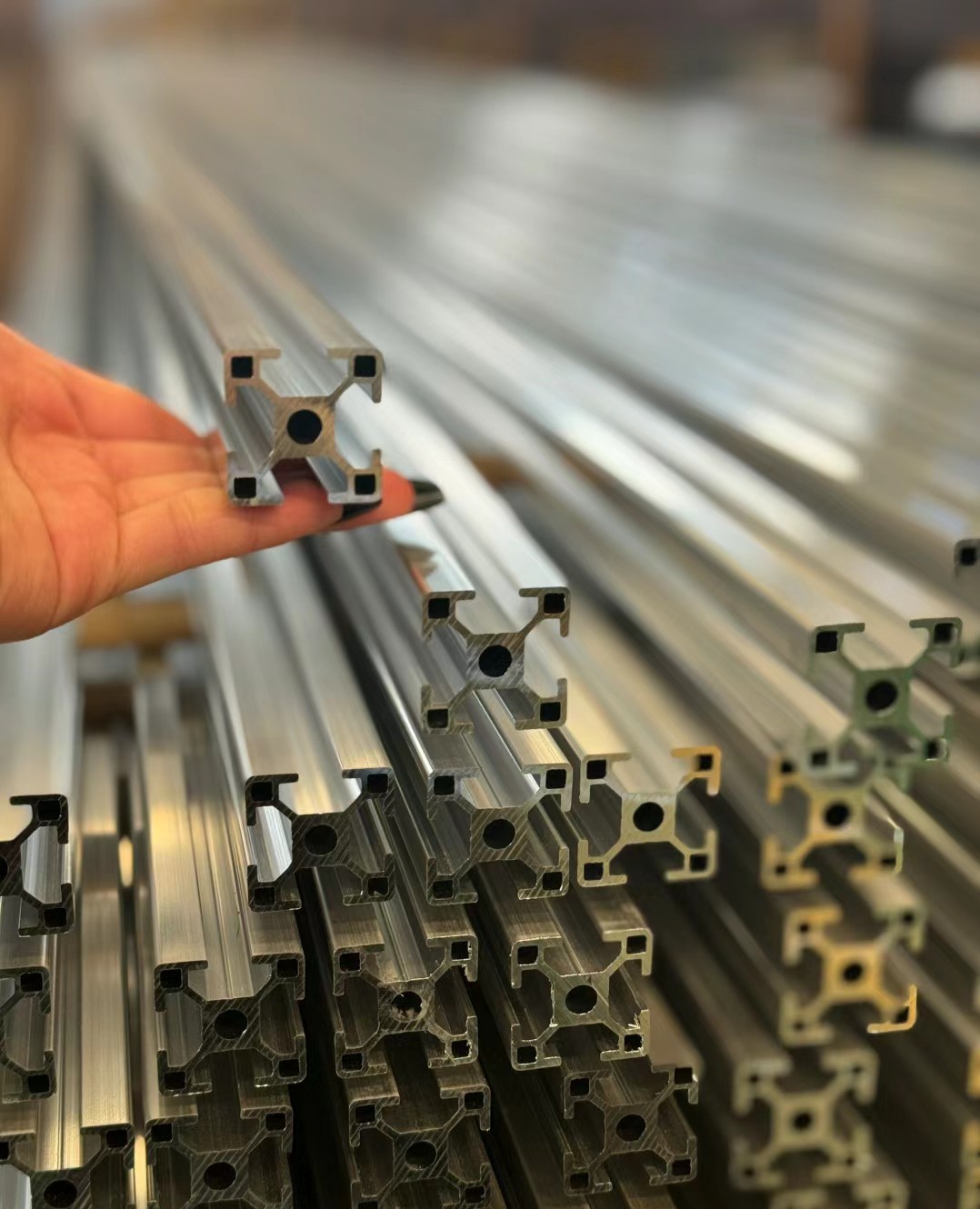 Soporte arquitectónico del marco de la máquina de aluminio