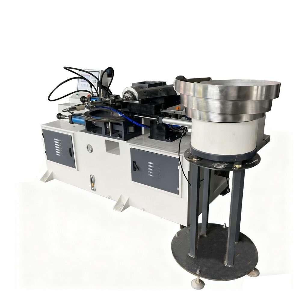cnc automatic tube end closing machine for round pipes img2