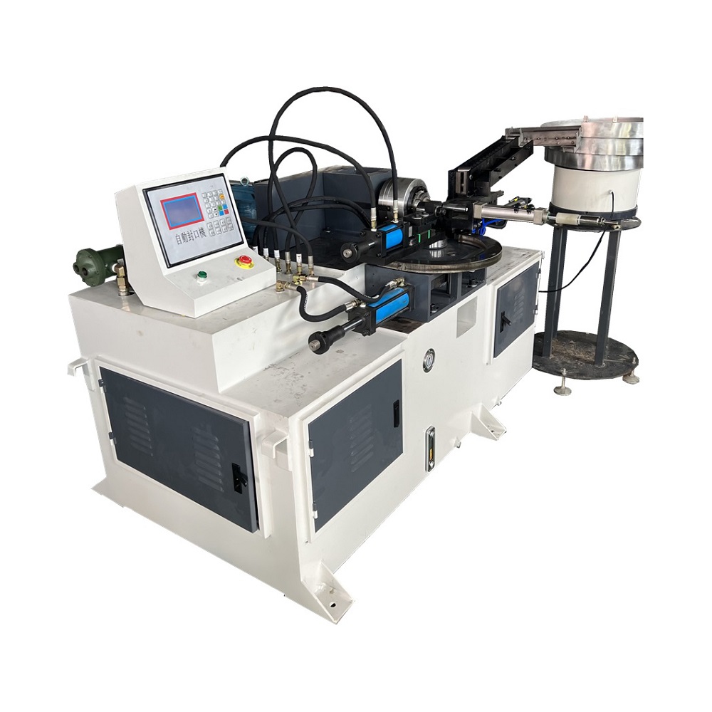 cnc automatic tube end closing machine for round pipes img4