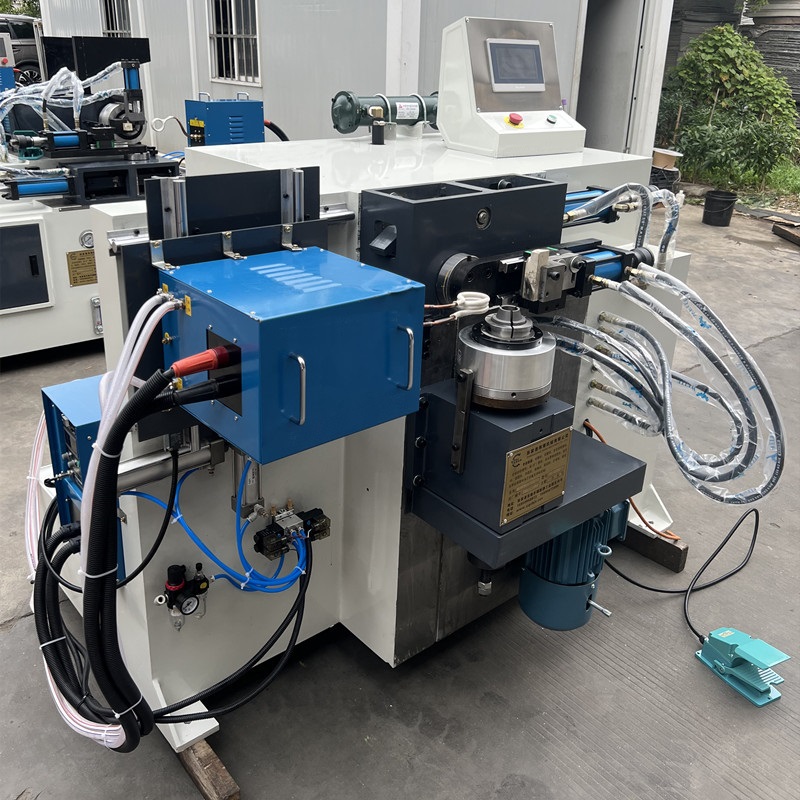 cnc vertical tube end closing machine with rf heating img3