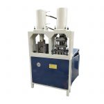 Máquina de perfuração de furos para tubos hidráulicos de estação dupla img2