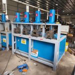 Máquina de puncionamento e entalhe de tubos de quatro estações img4