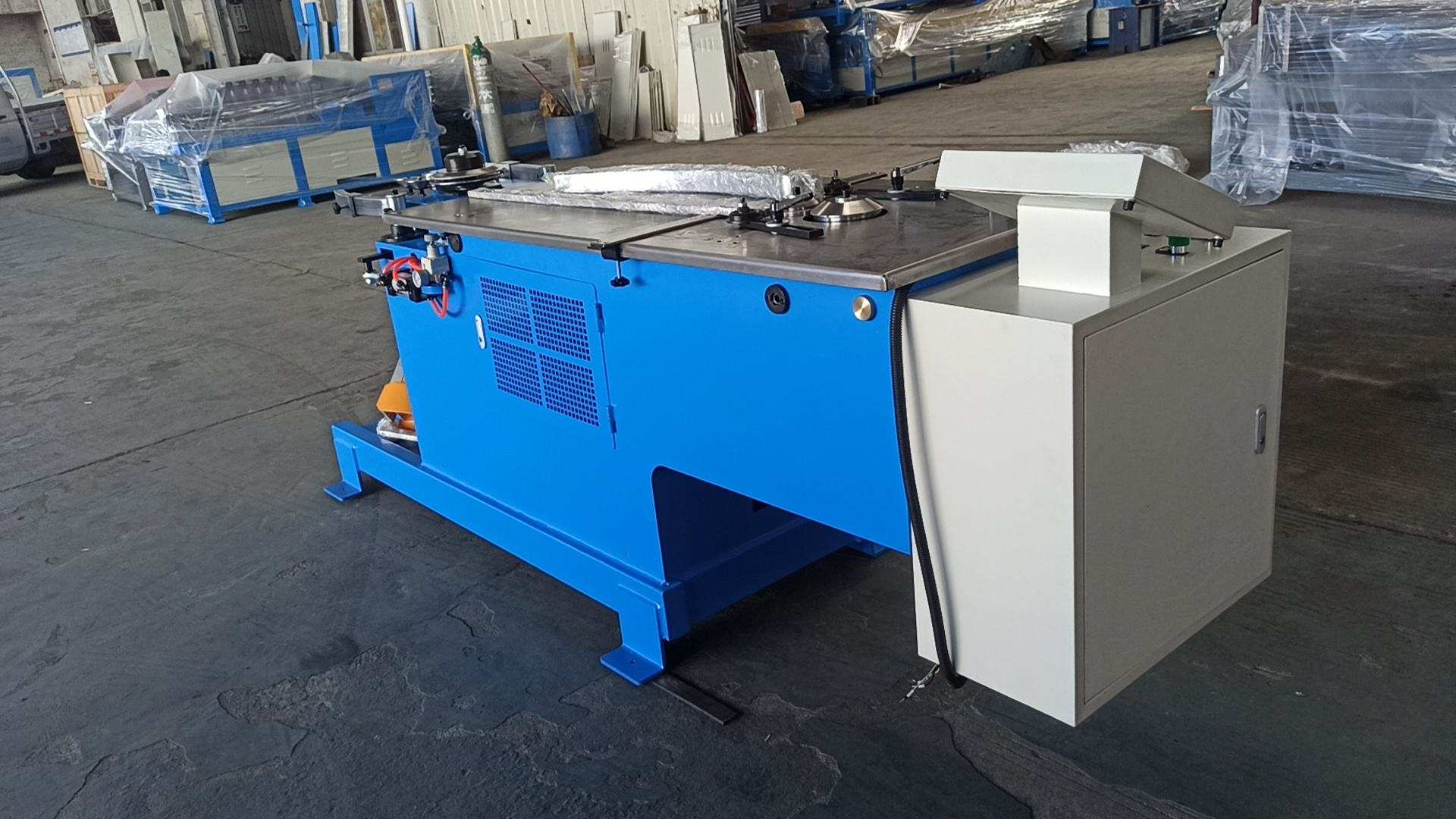 cnc hydraulic spiral duct elbow forming machine 2