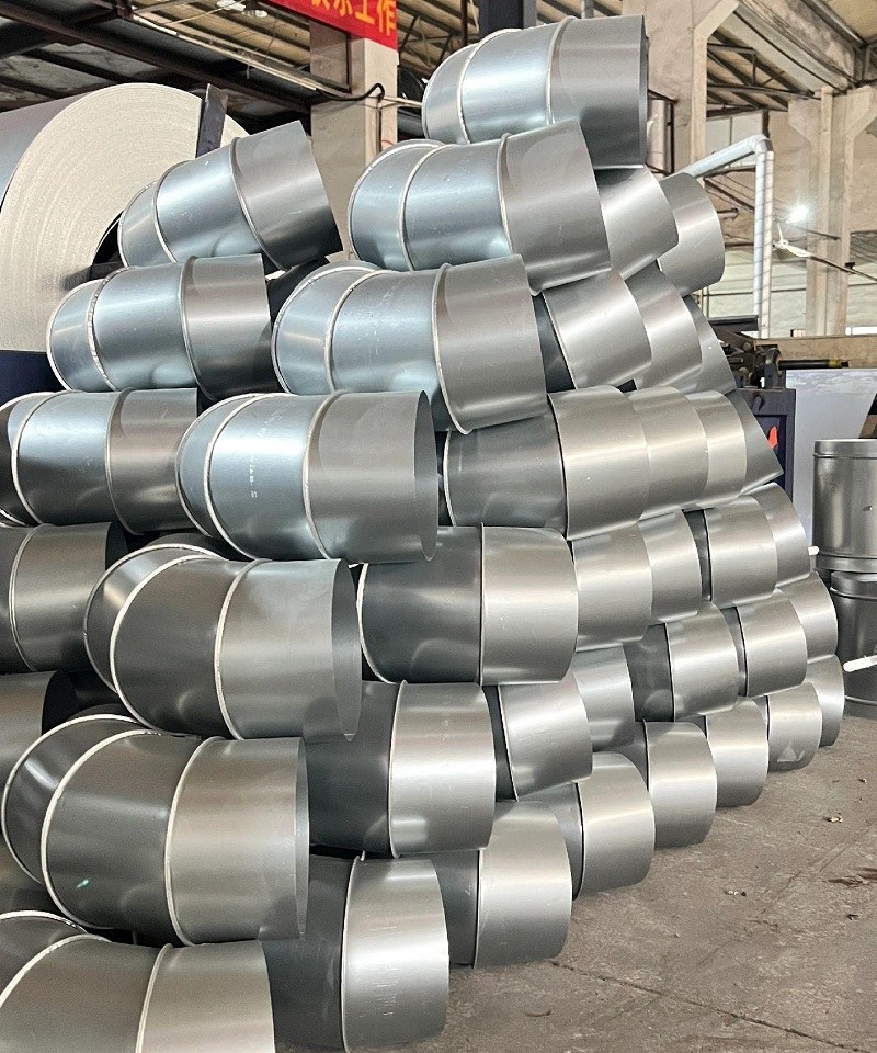 elbow for air purification duct system