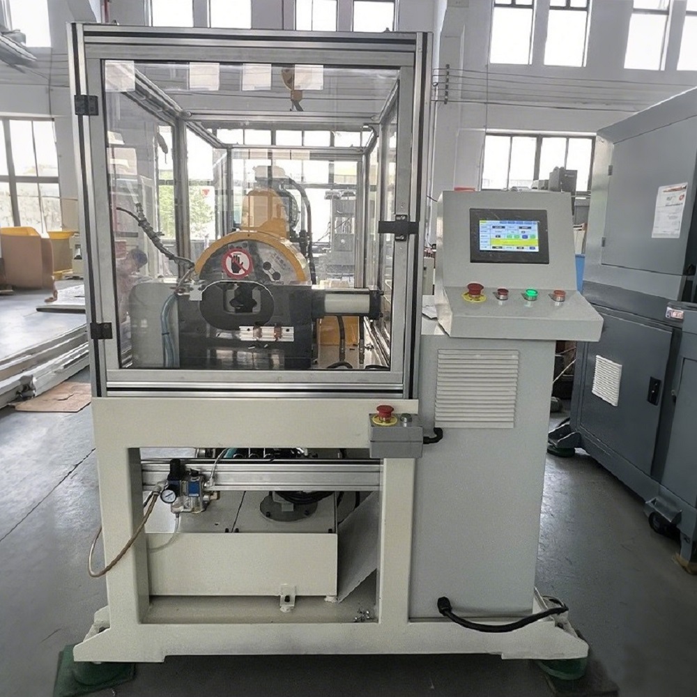 machine hydraulique de rainurage de tuyaux