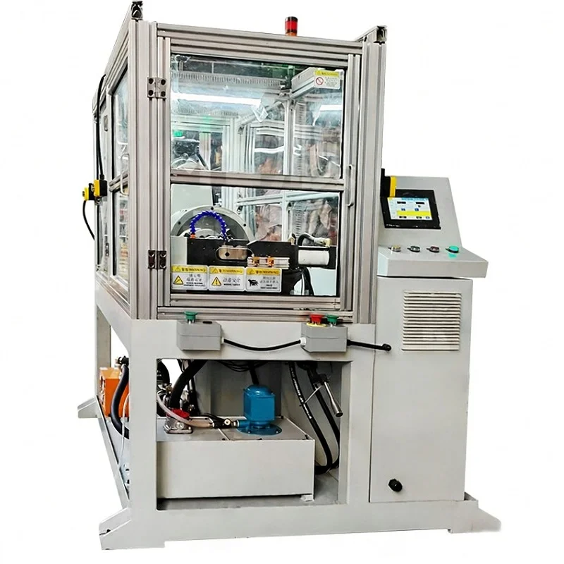 otomatik hidrolik boru oluk açma makinesi img1