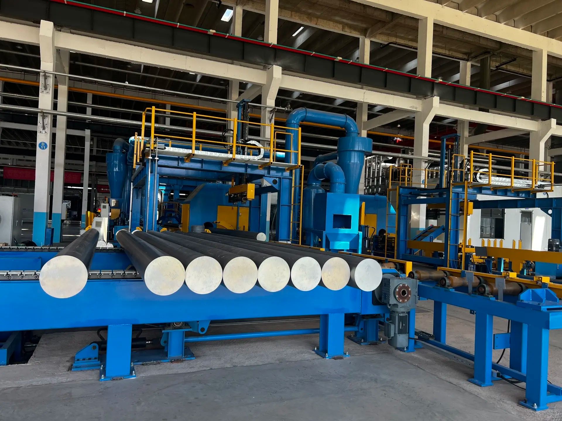 Нагрев и экструзионная формовка алюминиевых заготовок, алюминиевых профилей под давлением