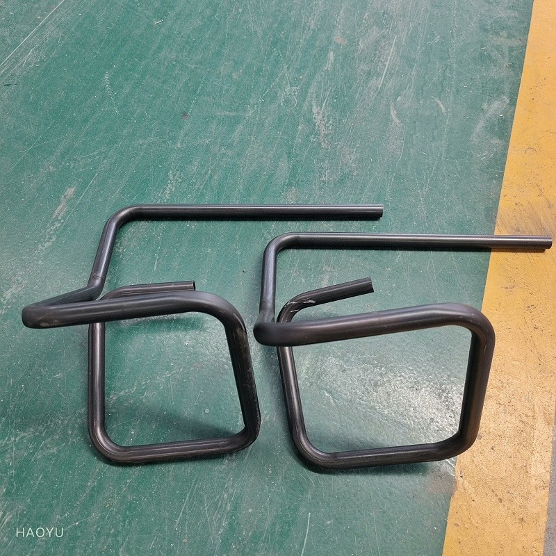 Tubo de acero inoxidable con doble curva en U