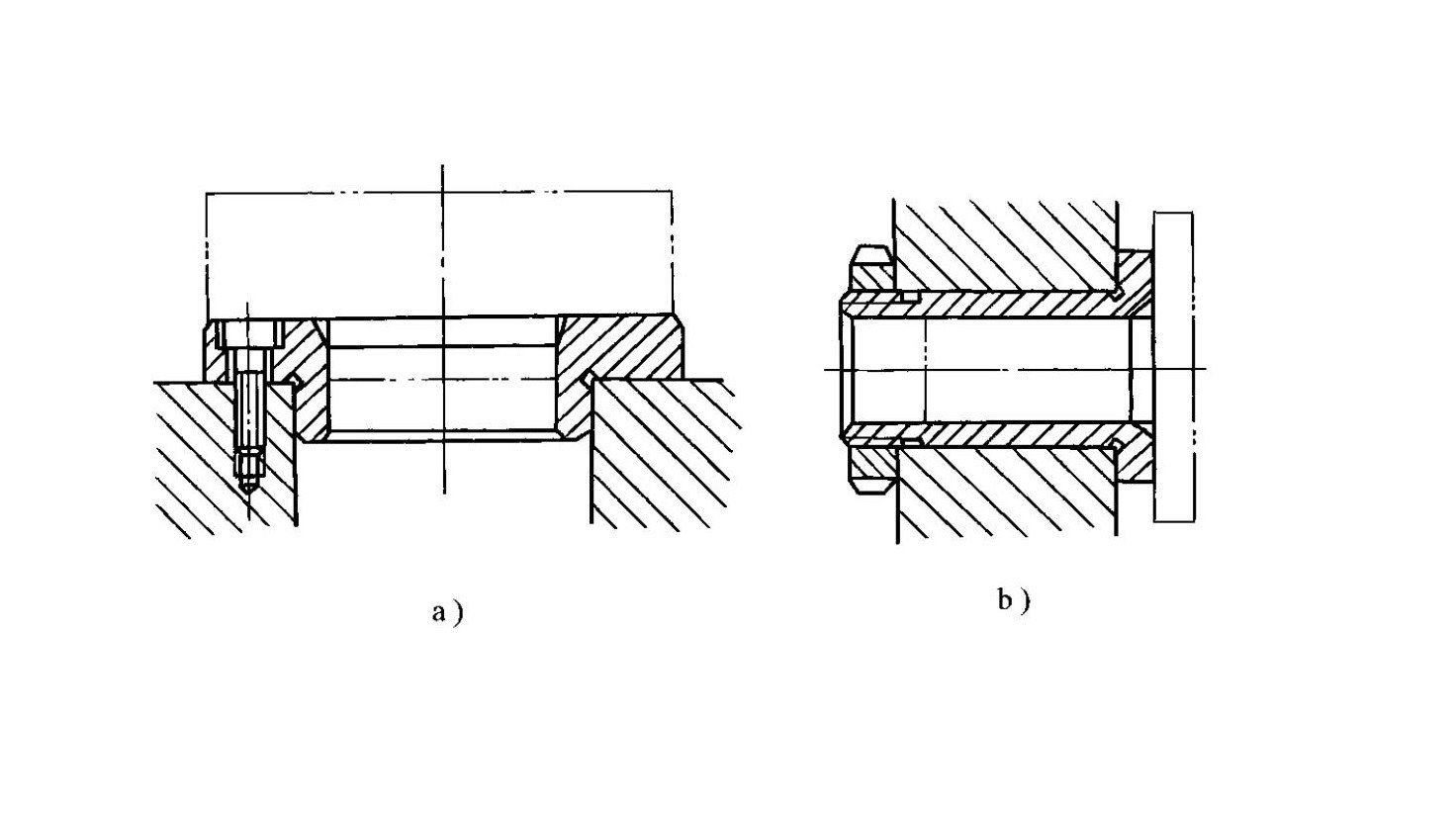 شکل ۱ ۳۹ موقعیت غلاف برای سطوح استوانهای خارجی
