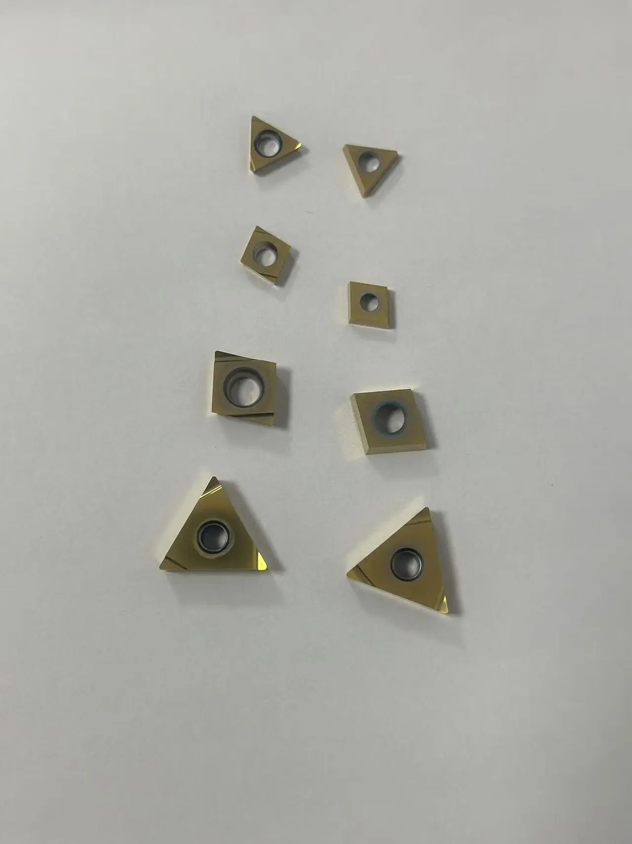 gold coated indexable inserts