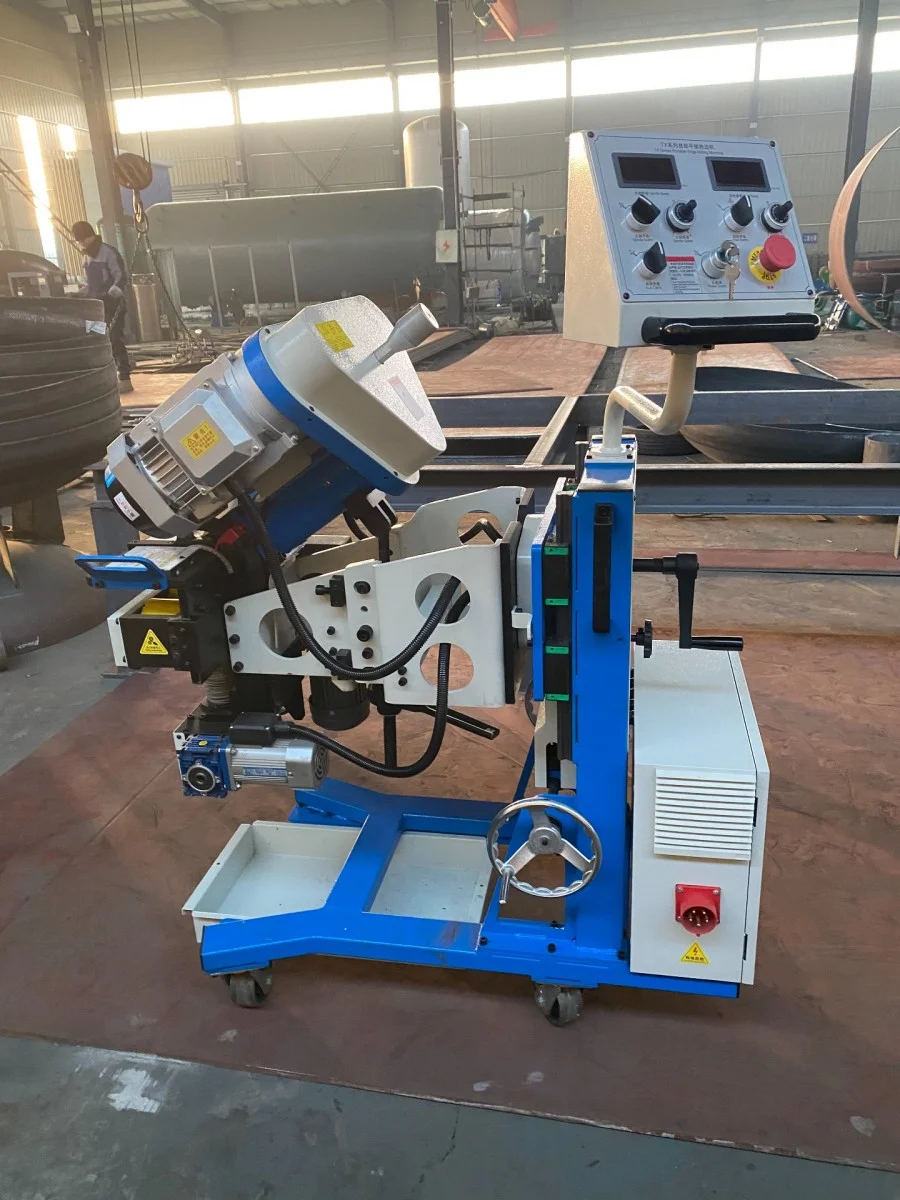 aek gmma 100l self propelled heavy duty plate edge milling machine