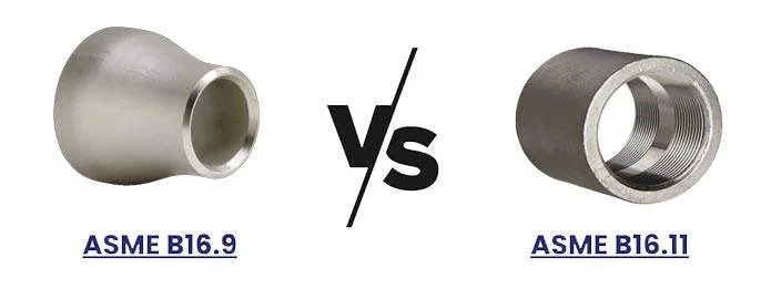 asme b16 11 vs b16 9 fittings comparison